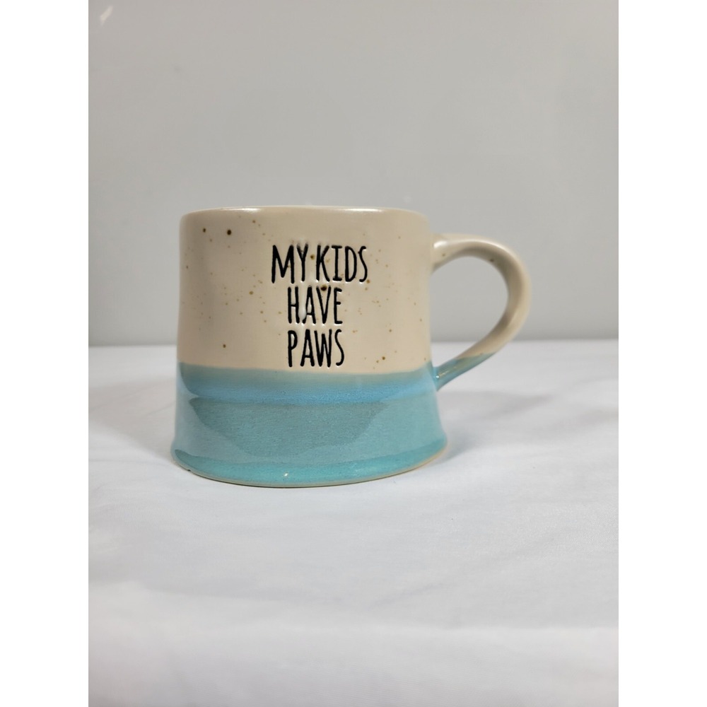 My‎ Kids Have Paws Large Stoneware Mug - Coffee - Tea -   Spectrum